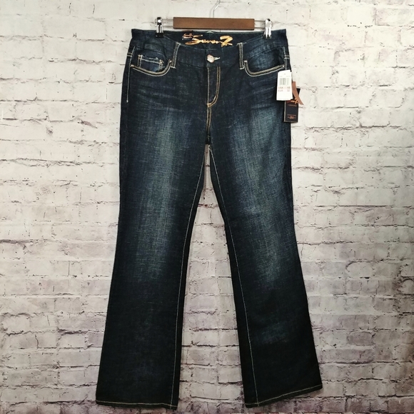 Seven7 Denim - 🆕Seven7 Dark Wash Boot Cut Jeans Sz 32